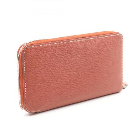 HERMES Brown Leather Wallet - Picture 2 of 10